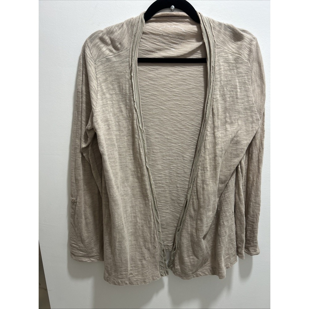 INC International Concepts Women's M Open Front Cardigan Lightweight Long Sleeve